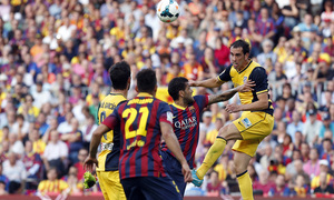 Temporada 13/14. FC Barcelona - Atlético de Madrid. 