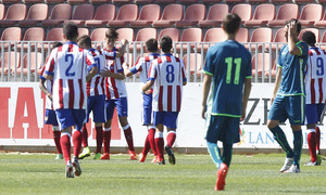 Pretemporada 2014-15. Atlético de Madrid B - Real Valladolid B. Fotos: Aguilera (AS)