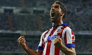 Temporada 14-15. Supercopa de España. Raúl García celebrando con rabia el gol.