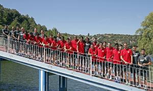 El Atlético de Kolkata, en las instalaciones de Los Ángeles de San Rafael