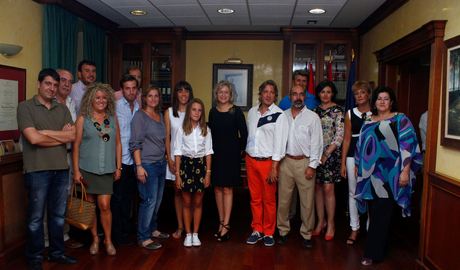 Temp 2014-2015. Recepci&oacute;n Ayuntamiento de Aranjuez Laura Ortega