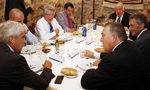 Temporada 14-15. Comida de directivas Atlético-Celta. Foto: Ángel Gutiérrez.