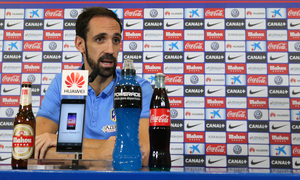 Juanfran Torres, en rueda de prensa previa al partido de la Champions League ante la Juventus