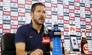 Temporada 14/15. RP Simeone posterior al entrenamiento 03/10. 