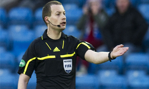 William Collum, árbitro del Juve-Atleti