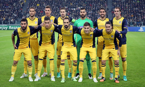 Temporada 14-15. Champions League. Juventus - Atlético de Madrid. El once inicial en Turín.