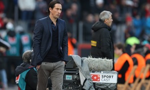 Temporada 14-15. Roger Schmidt, entrenador del Bayer Leverkusen. Foto: Bayer 04 Leverkusen