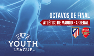 El Atlético de Madrid se enfrentará al Arsenal en los octavos de final de la Youth League