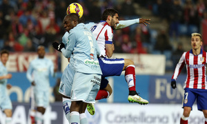 temporada 14/15. Partido Atlético de Madrid Granada.Gol de Raúl García