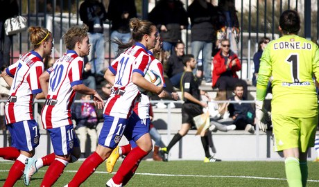 Temp. 2014-2015. Atlético de Madrid Féminas-Real Sociedad vuelta