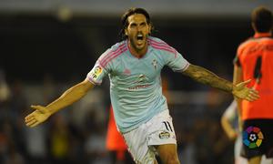 Larrivey, jugador del Celta de Vigo