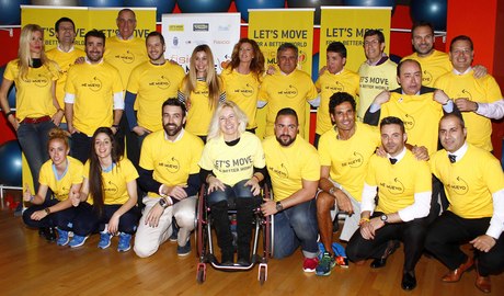 Temp. 2014-2015. Sosa y Esther en el gimnasio fisico