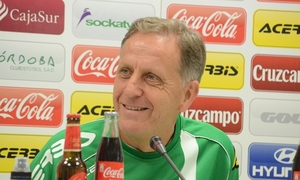 Romero, técnico del Córdoba.