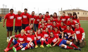 Temp. 2014-2015. Atlético de Madrid Féminas-Sant Gabriel vuelta