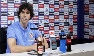 temporada 14/15. Rueda de prensa de Tiago en la ciudad deportiva de majadahonda