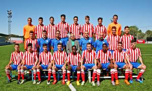 Plantilla del Atlético Madrileño Juvenil División de Honor 2014-2015
