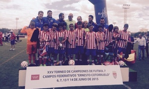 Benjamín A, campeón de la Champions de Madrid