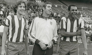 Leivinha, Luis Aragonés y Luiz Pereira