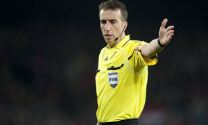 Fernández Borbalán. Árbitro del Reus-Atlético de Madrid.
