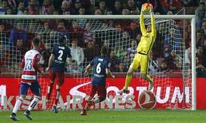 Granada-Atlético de Madrid. 14ª jornada de liga. 