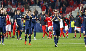 Benfica-Atlético de Madrid. 6ª jornada de la Champions League. 