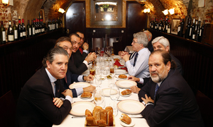 Comida entre las directivas del Atlético y el Levante