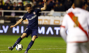 Rayo Vallecano-Atlético de Madrid. Partido de ida de los octavos de final de la Copa del Rey.