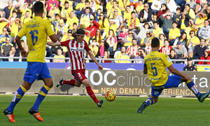 Las Palmas-Atlético de Madrid. 20ª jornada de la Liga.