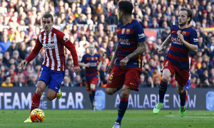 FC Barcelona - Atlético de Madrid. 22ª jornada de Liga.