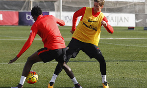 Temp. 2015/2016. Entrenamiento en la Ciudad Deportiva de Majadahonda. 05/02/2016
