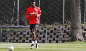 Temporada 2015-2016.Entrenamiento en la ciudad deportiva de Majadahonda 25-02-2016.