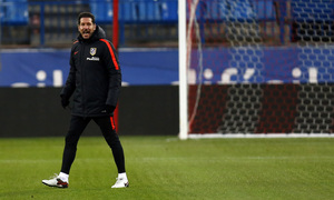 Temp. 2015-2016 | Simeone durante el entrenamiento