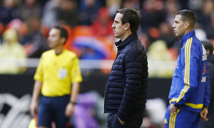 Gary Neville, entrenador del Valencia