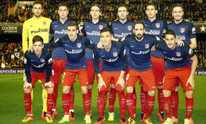 Valencia-Atlético de Madrid. Jornada 28 del campeonato de Liga.