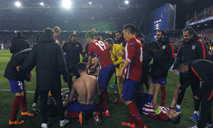 Temp. 2015-2016 | Atlético de Madrid - PSV | Celebración