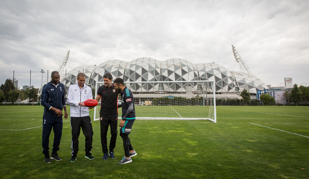 Caminero, en la presentación de la ‘International Champions Cup