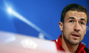 Rueda de prensa en el Allianz Arena: Gabi
