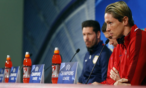 Rueda de prensa en el Allianz Arena: Fernando Torres