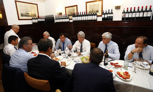 Almuerzo de directivas Atlético de Madrid-Deportivo