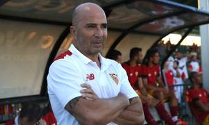 Jorge Sampaoli, entrenador del Sevilla