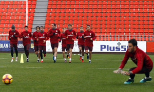 Temporada 2016-2017. Entrenamiento en la ciudad deportiva Wanda Atlético de Madrid 25_11_2016. 