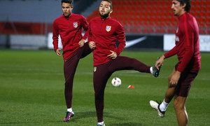 Temporada 2016-2017. Entrenamiento en la ciudad deportiva Wanda Atlético de Madrid 29_11_2016. 