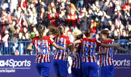 Temporada 2016-2017. Atletico de Madrid Femenino - FC Barcelona. 