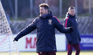 Entrenamiento 13-01-2017. Simeone