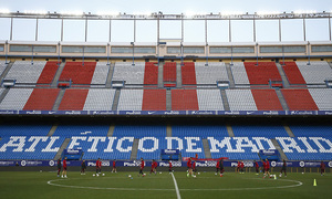 Temp. 16/17 | Entrenamiento en el Vicente Calderón. 18/01/2017. 