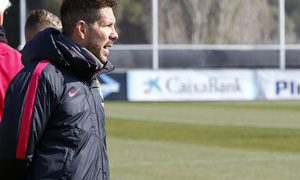 Temporada 16/17 | 19/2/2017 | Entrenamiento en la Ciudad Deportiva Wanda | Simeone