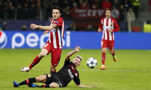 Temp. 16/17 | Bayer Leverkusen - Atlético de Madrid | Saúl