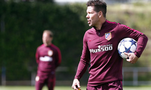 temporada 16/17. Entrenamiento en la ciudad deportiva Wanda | 16-04-2017 | Simeone