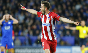 Temp. 16/17 | Leicester - Atlético de Madrid | Saúl