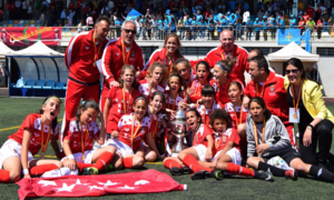 Temp. 2016-2017. Selección de Madrid Sub-13 campeonas